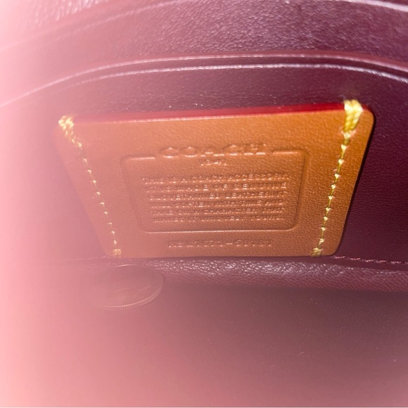 Coach Wristlet or Crossbody Wallet with unbranded Bronze Chain ๐ Clearance - Picture 10 of 15